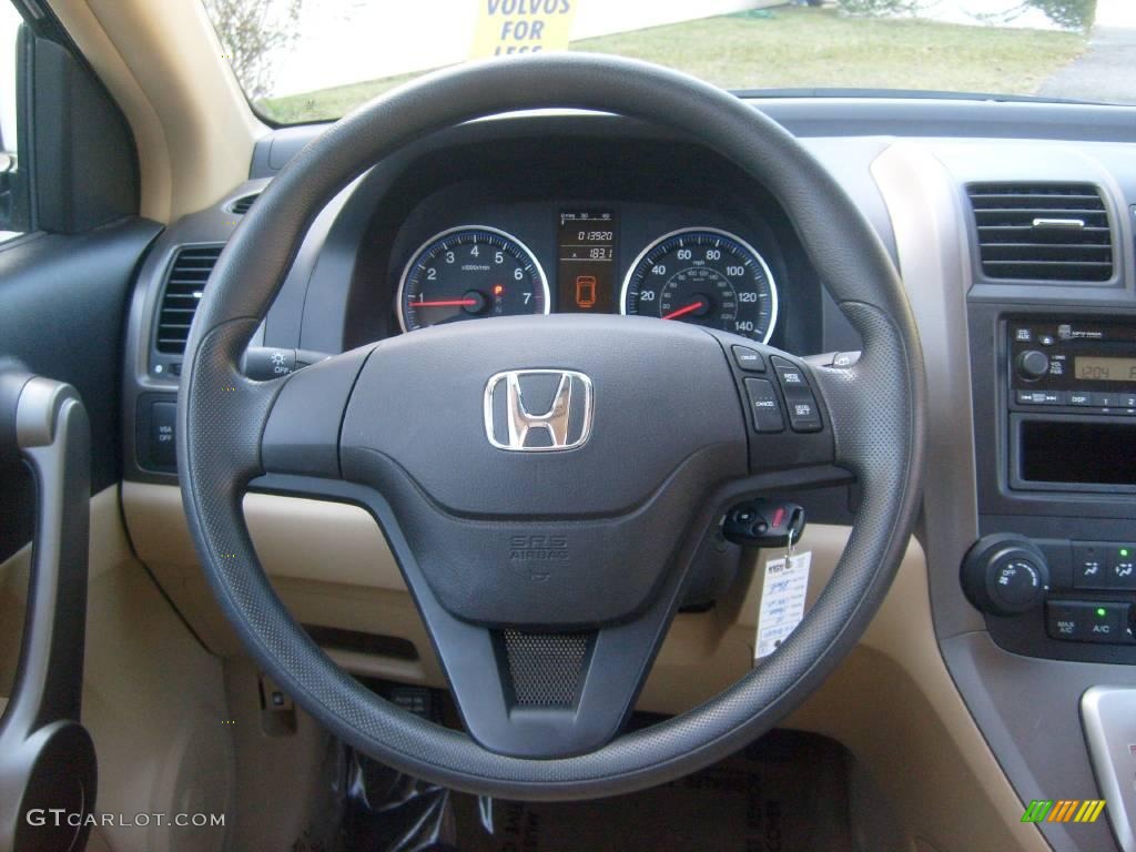 2008 CR-V LX - Nighthawk Black Pearl / Ivory photo #19