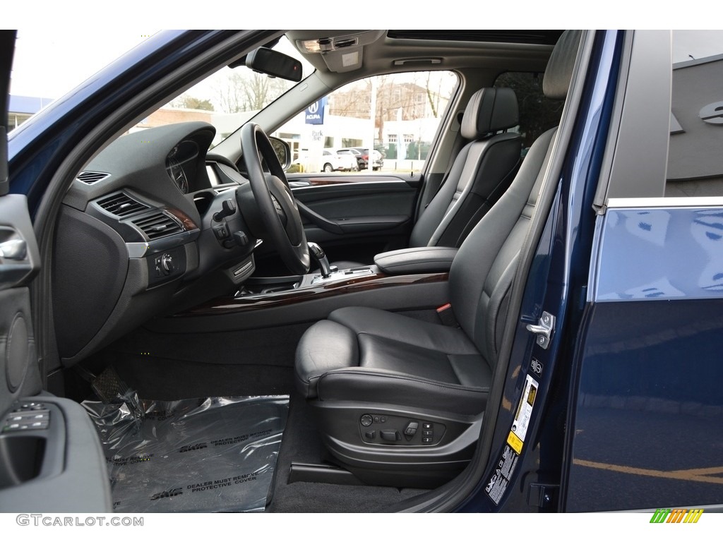 2013 X5 xDrive 35i Premium - Deep Sea Blue Metallic / Black photo #11
