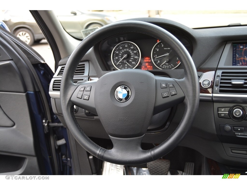 2013 X5 xDrive 35i Premium - Deep Sea Blue Metallic / Black photo #18
