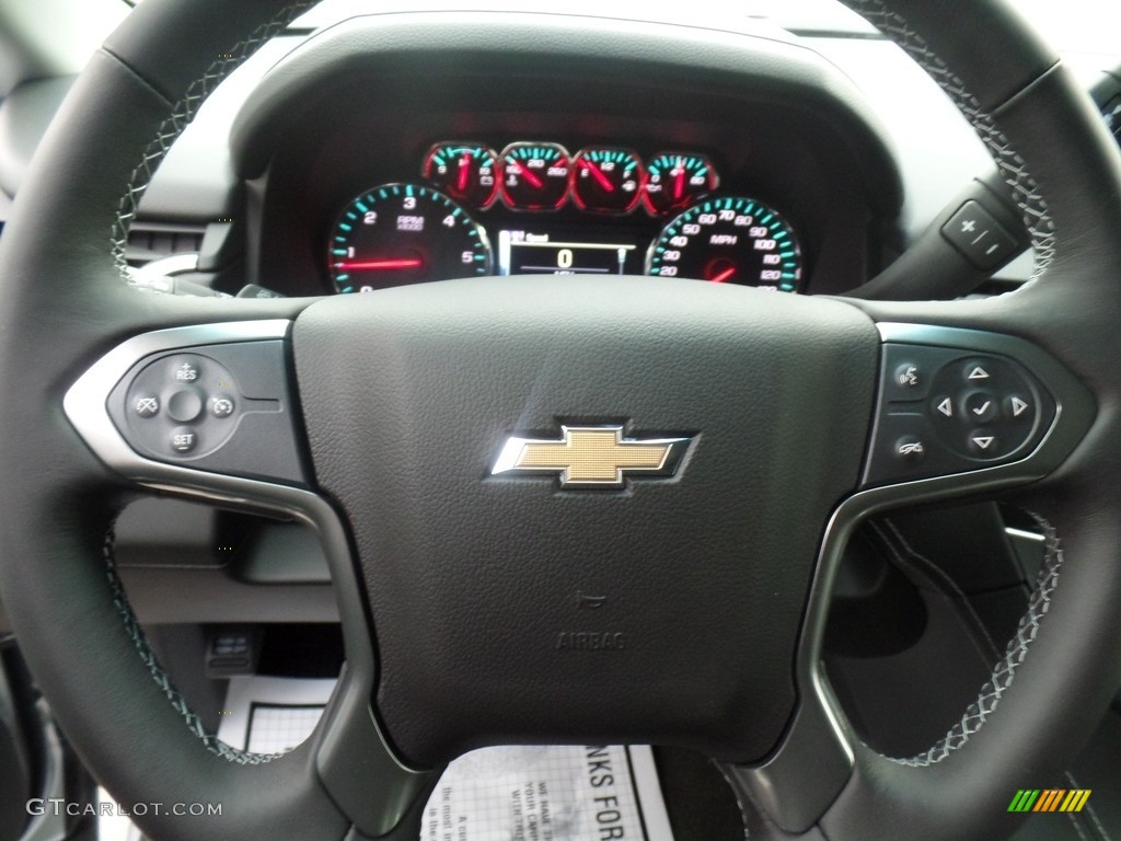 2017 Chevrolet Tahoe LS 4WD Jet Black Steering Wheel Photo #117951797