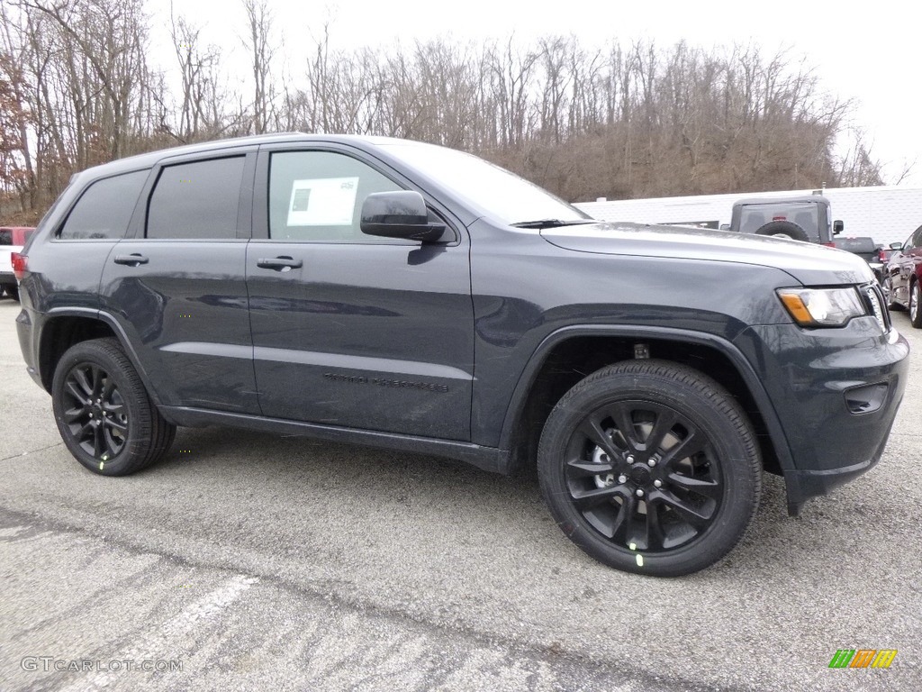 2017 Grand Cherokee Laredo 4x4 - Rhino / Black photo #8