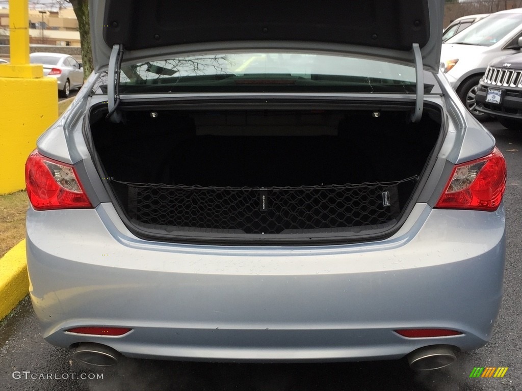 2011 Sonata SE - Iridescent Silver Blue Metallic / Black photo #21