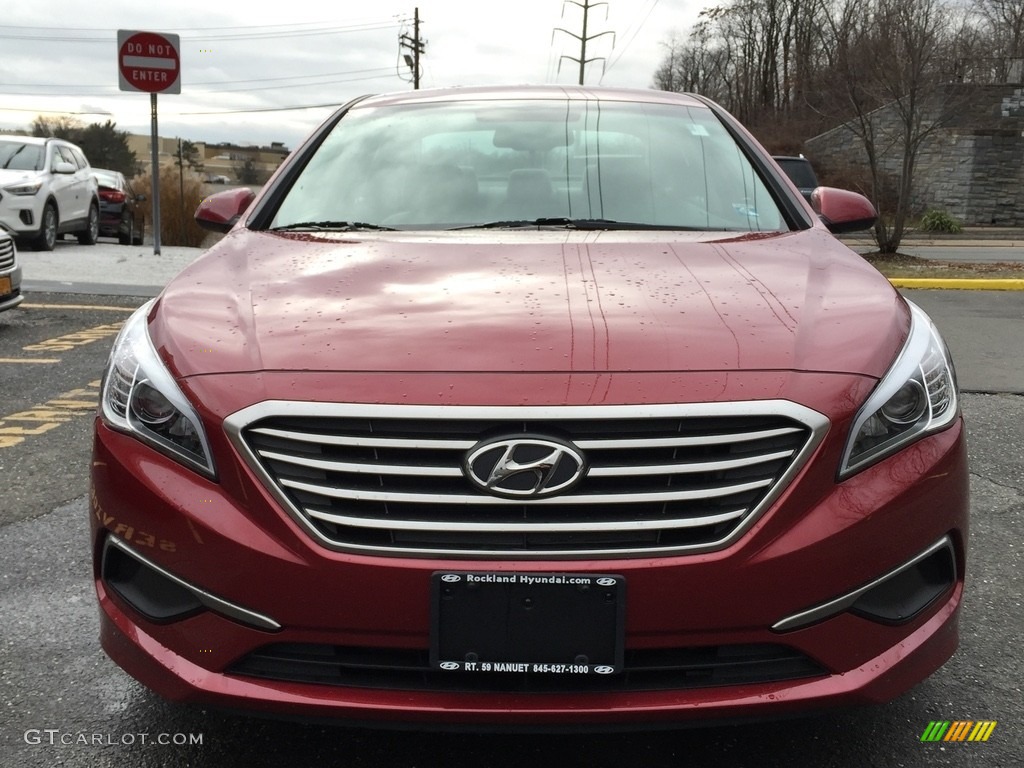 2016 Sonata SE - Venetian Red / Beige photo #2