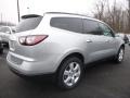 2017 Silver Ice Metallic Chevrolet Traverse LT AWD  photo #5