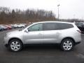 2017 Silver Ice Metallic Chevrolet Traverse LT AWD  photo #8