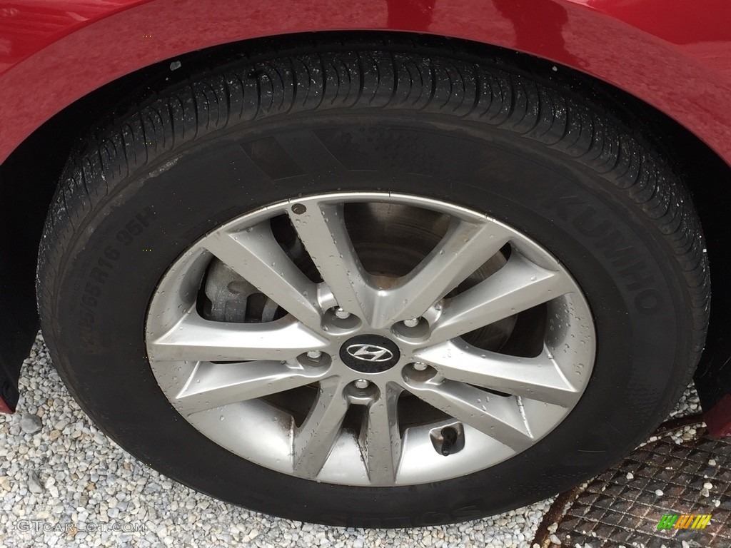 2016 Sonata SE - Venetian Red / Beige photo #28