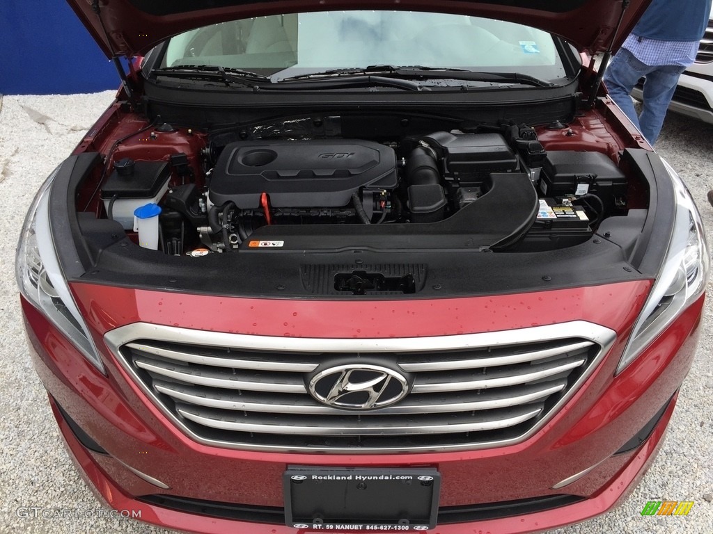 2016 Sonata SE - Venetian Red / Beige photo #29