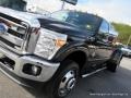 2016 Shadow Black Ford F350 Super Duty Lariat Crew Cab 4x4 DRW  photo #37