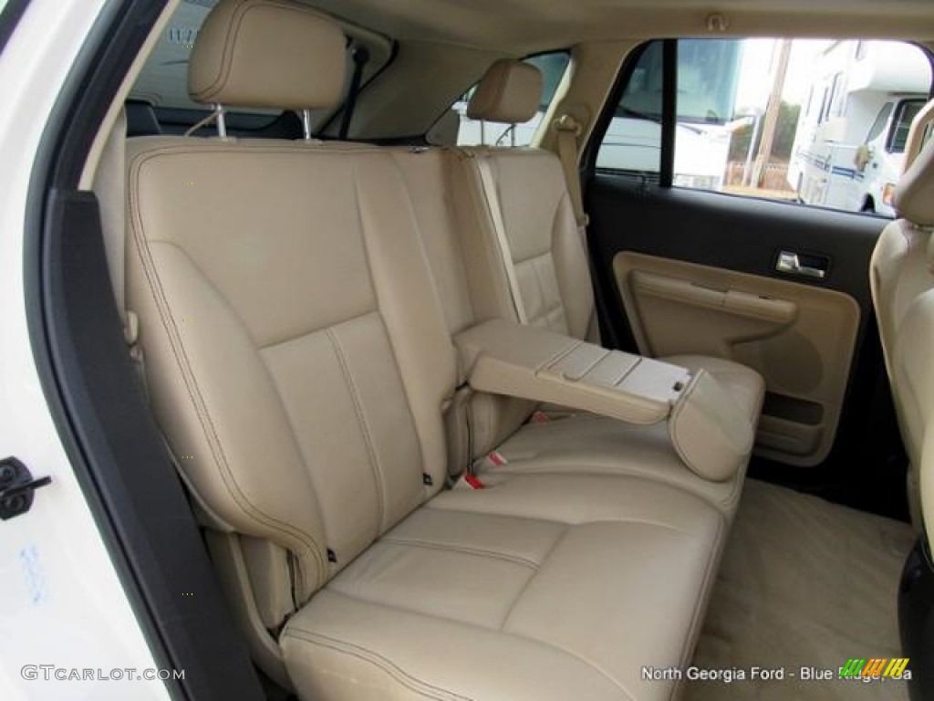 2008 Edge Limited - White Sand Tri-Coat Metallic / Camel photo #14