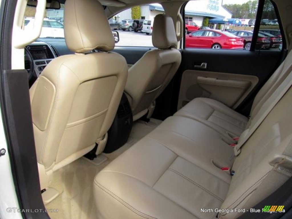 2008 Edge Limited - White Sand Tri-Coat Metallic / Camel photo #31