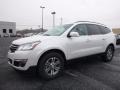 2017 Iridescent Pearl Tricoat Chevrolet Traverse LT AWD  photo #1