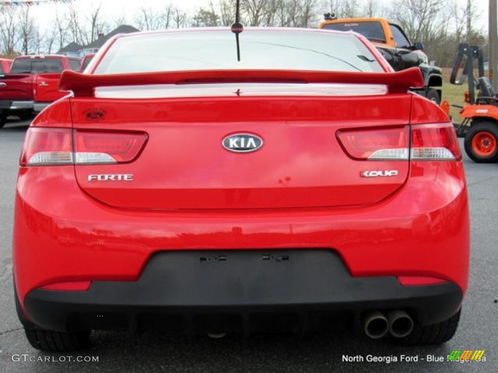 2011 Forte Koup SX - Racing Red / Black Sport photo #4