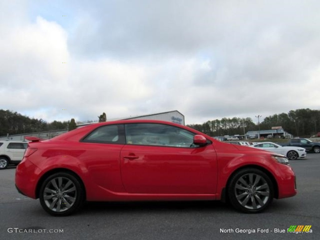 2011 Forte Koup SX - Racing Red / Black Sport photo #6