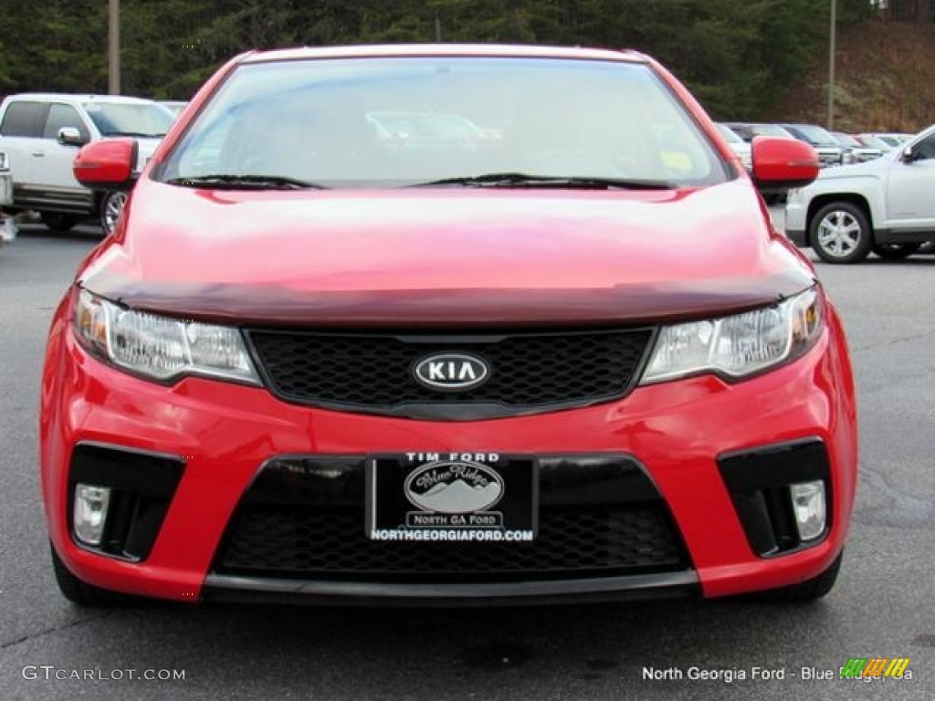 2011 Forte Koup SX - Racing Red / Black Sport photo #8