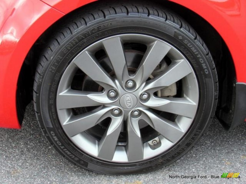 2011 Forte Koup SX - Racing Red / Black Sport photo #9