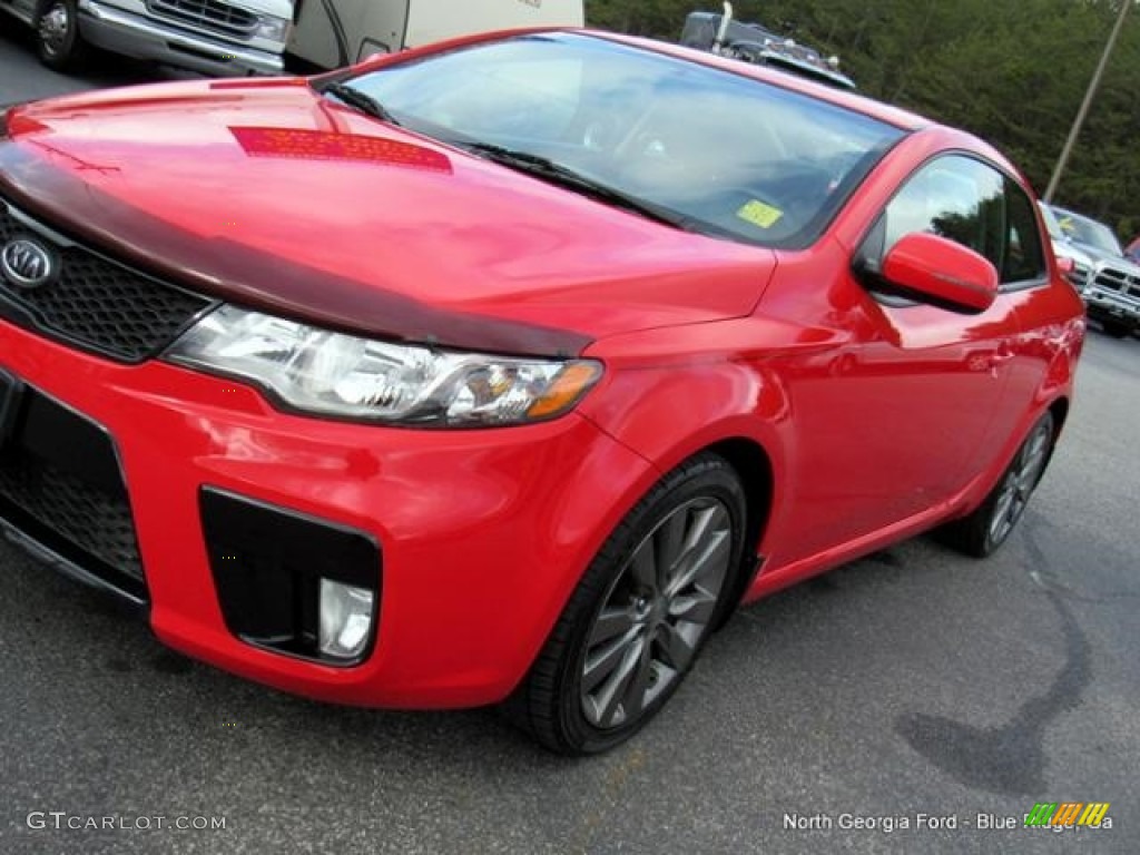 2011 Forte Koup SX - Racing Red / Black Sport photo #29