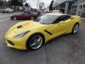 Corvette Racing Yellow Tintcoat 2017 Chevrolet Corvette Stingray Coupe Exterior