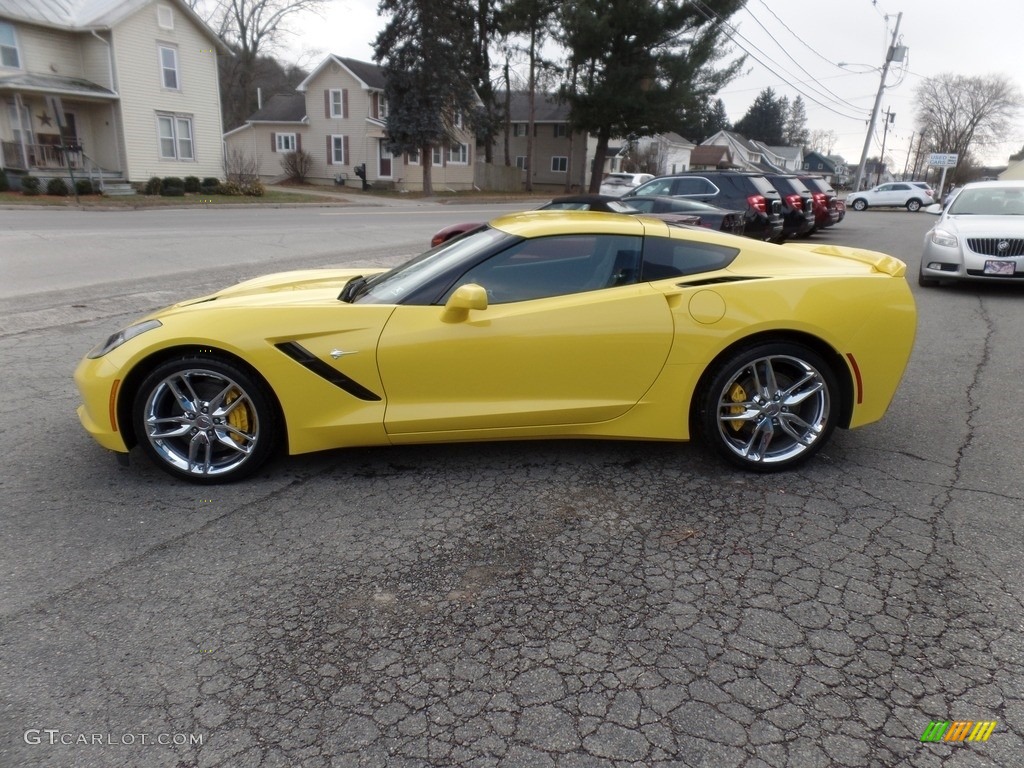 Corvette Racing Yellow Tintcoat 2017 Chevrolet Corvette Stingray Coupe Exterior Photo #117955577