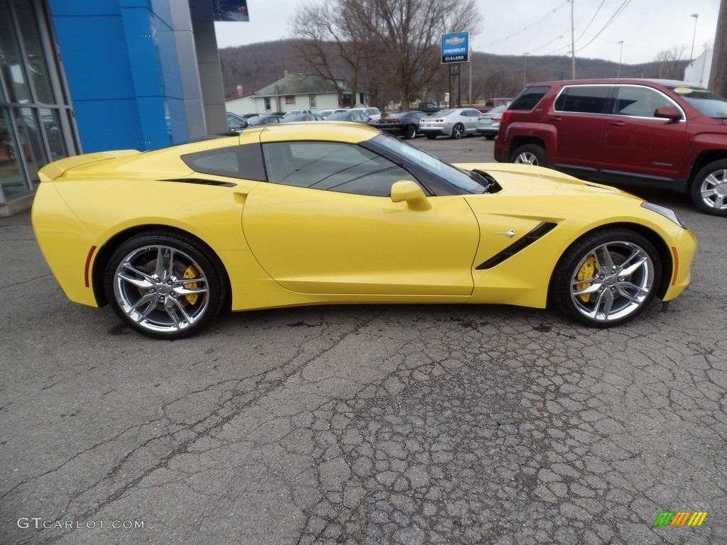 Corvette Racing Yellow Tintcoat 2017 Chevrolet Corvette Stingray Coupe Exterior Photo #117955712