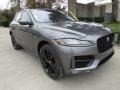 2017 Ammonite Grey Jaguar F-PACE 20d AWD R-Sport  photo #2