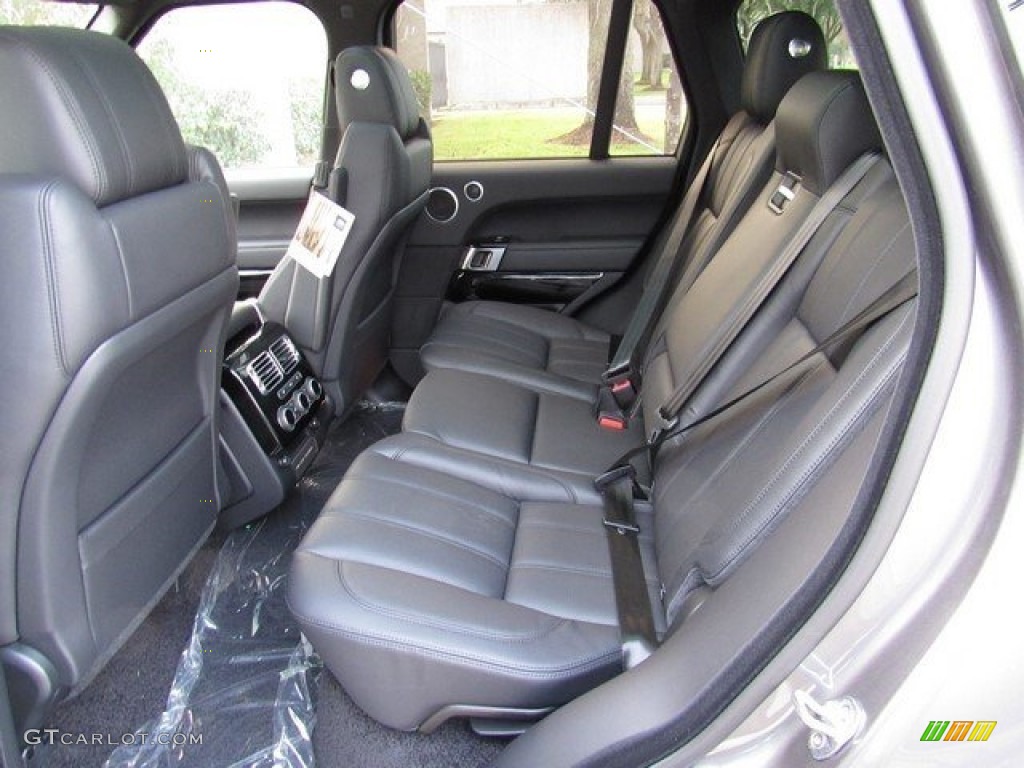 2017 Land Rover Range Rover Supercharged Rear Seat Photo #117956183