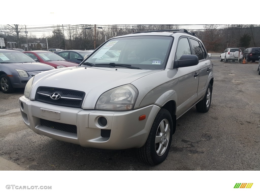 2006 Tucson GL - Sahara Silver / Beige photo #3