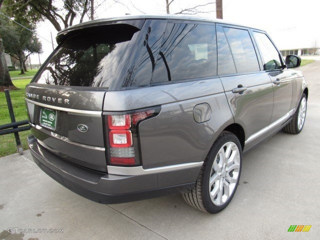 2017 Range Rover Supercharged - Corris Grey Metallic / Ebony/Ebony photo #7