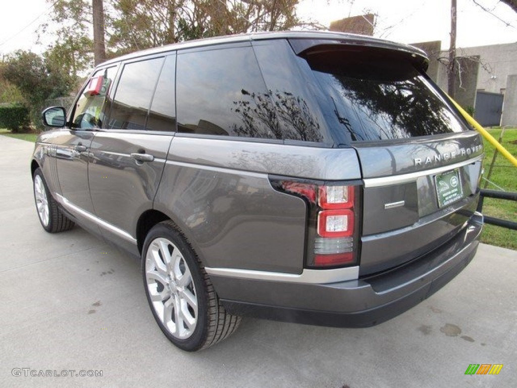 2017 Range Rover Supercharged - Corris Grey Metallic / Ebony/Ebony photo #12