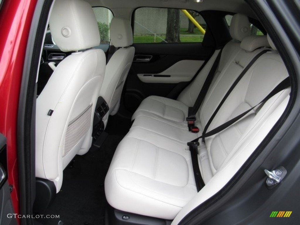 2017 Jaguar F-PACE 35t AWD Prestige Rear Seat Photo #117957227