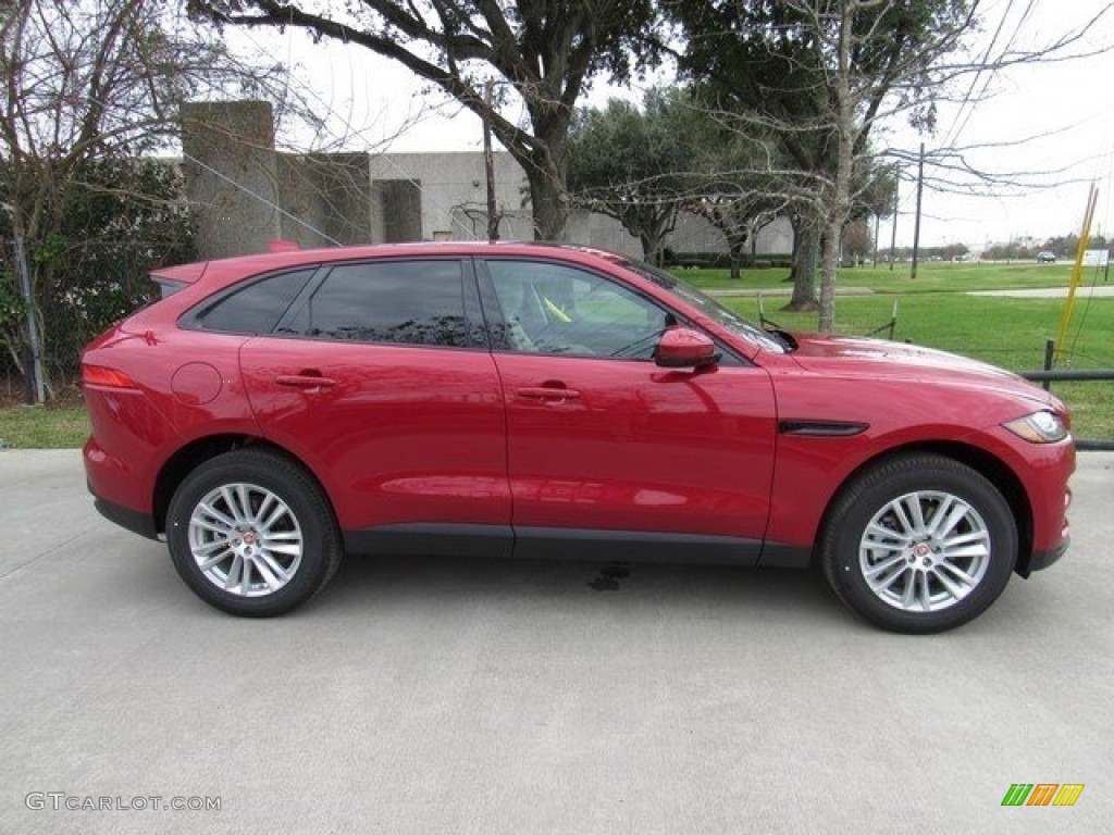 Italian Racing Red 2017 Jaguar F-PACE 35t AWD Prestige Exterior Photo #117957239