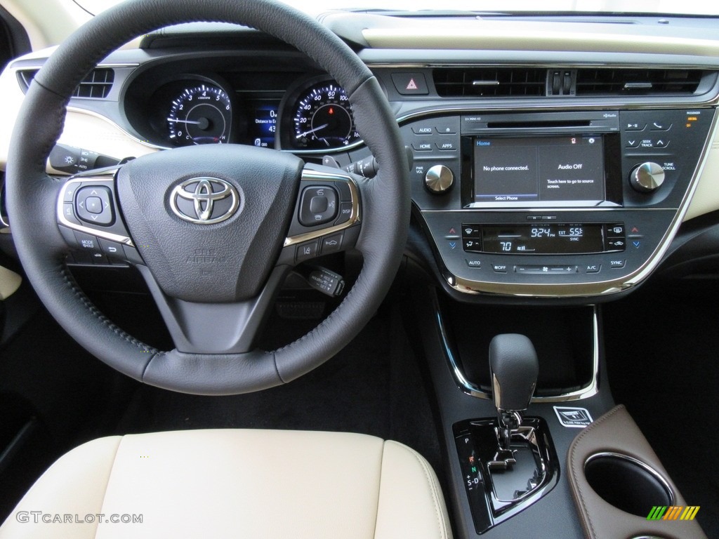 2017 Toyota Avalon XLE Almond Dashboard Photo #117957854