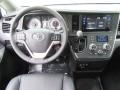 Black 2017 Toyota Sienna SE Dashboard