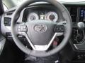 2017 Toyota Sienna Black Interior Steering Wheel Photo