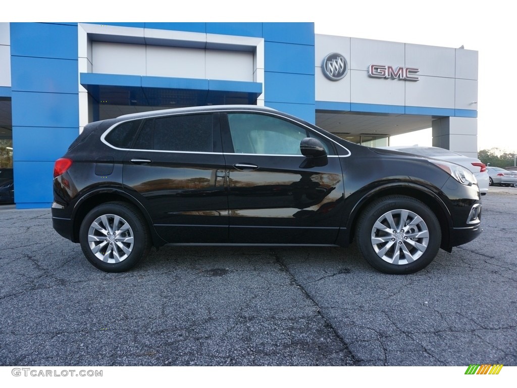 Ebony Twilight Metallic 2017 Buick Envision Essence Exterior Photo #117958856