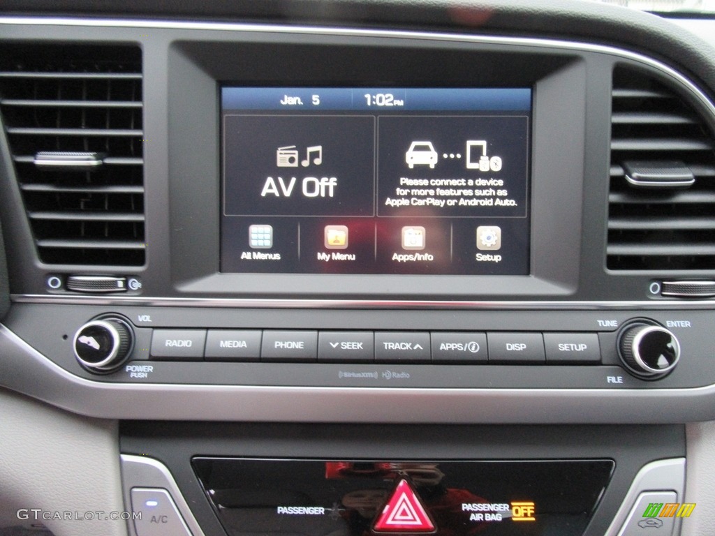 2017 Elantra SE - Gray / Gray photo #25