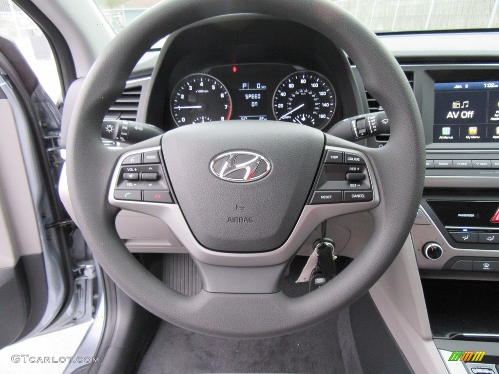 2017 Elantra SE - Gray / Gray photo #28