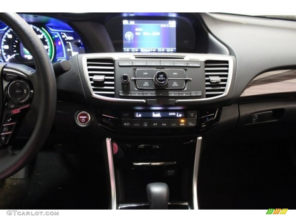 2017 Accord Hybrid Sedan - Vortex Blue Pearl / Black photo #17