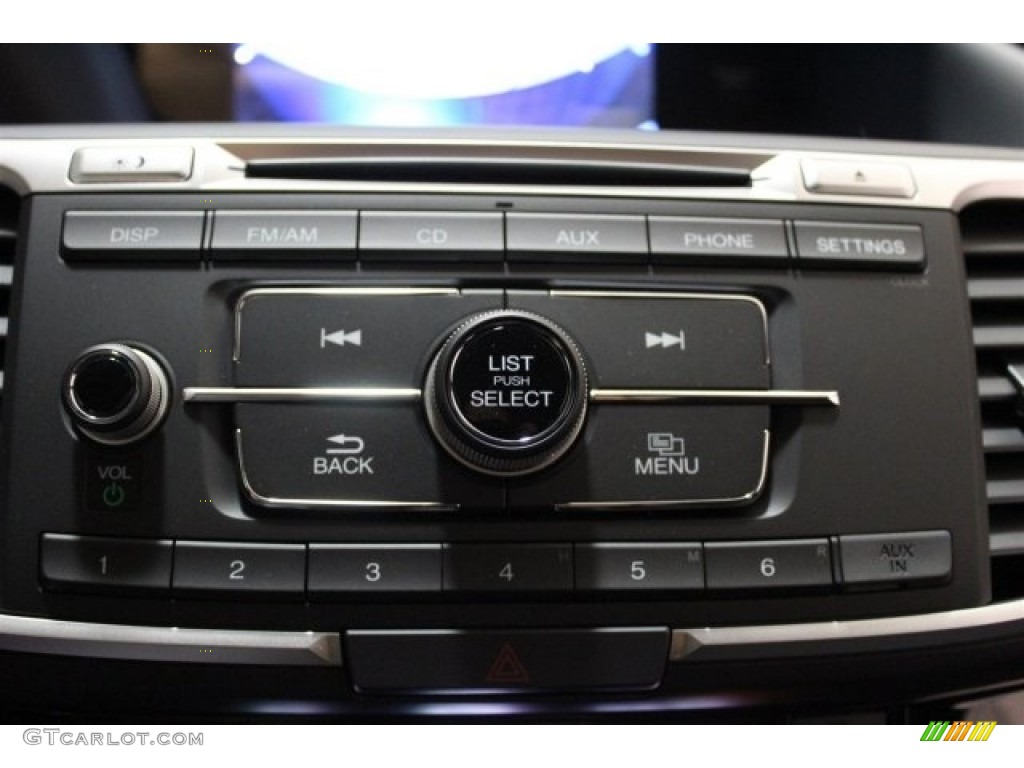 2017 Accord Hybrid Sedan - Vortex Blue Pearl / Black photo #20