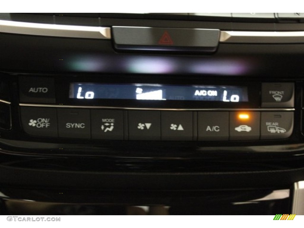 2017 Accord Hybrid Sedan - Vortex Blue Pearl / Black photo #21