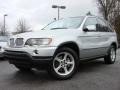 2003 Titanium Silver Metallic BMW X5 3.0i  photo #2