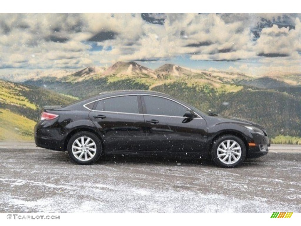 2012 MAZDA6 i Touring Sedan - Ebony Black / Black photo #2
