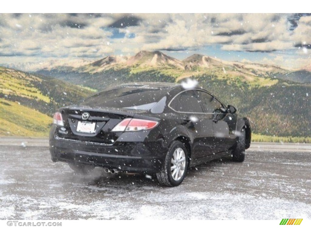 2012 MAZDA6 i Touring Sedan - Ebony Black / Black photo #3