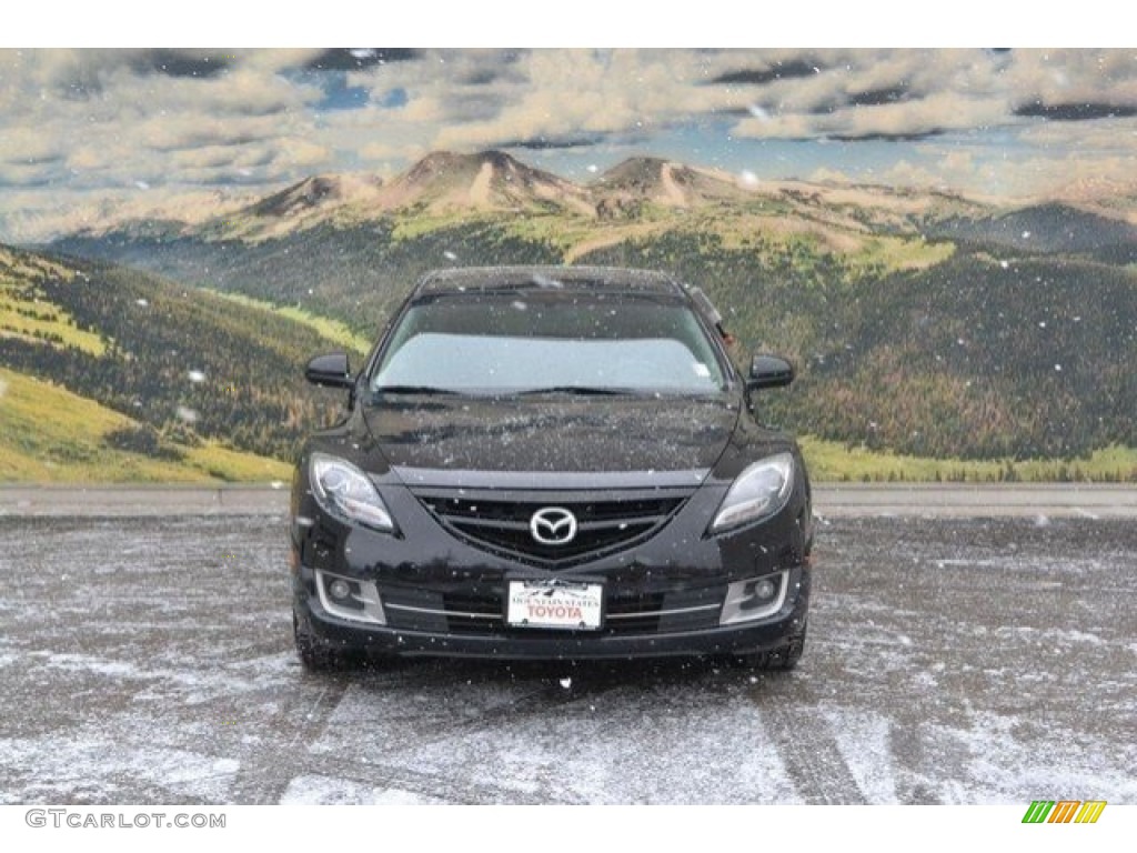 2012 MAZDA6 i Touring Sedan - Ebony Black / Black photo #4
