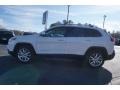 2017 Bright White Jeep Cherokee Limited  photo #4