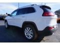 2017 Bright White Jeep Cherokee Limited  photo #5