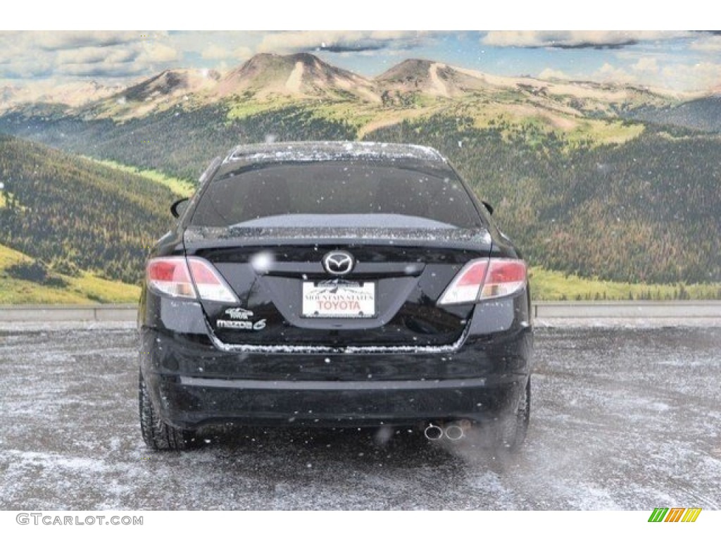 2012 MAZDA6 i Touring Sedan - Ebony Black / Black photo #9