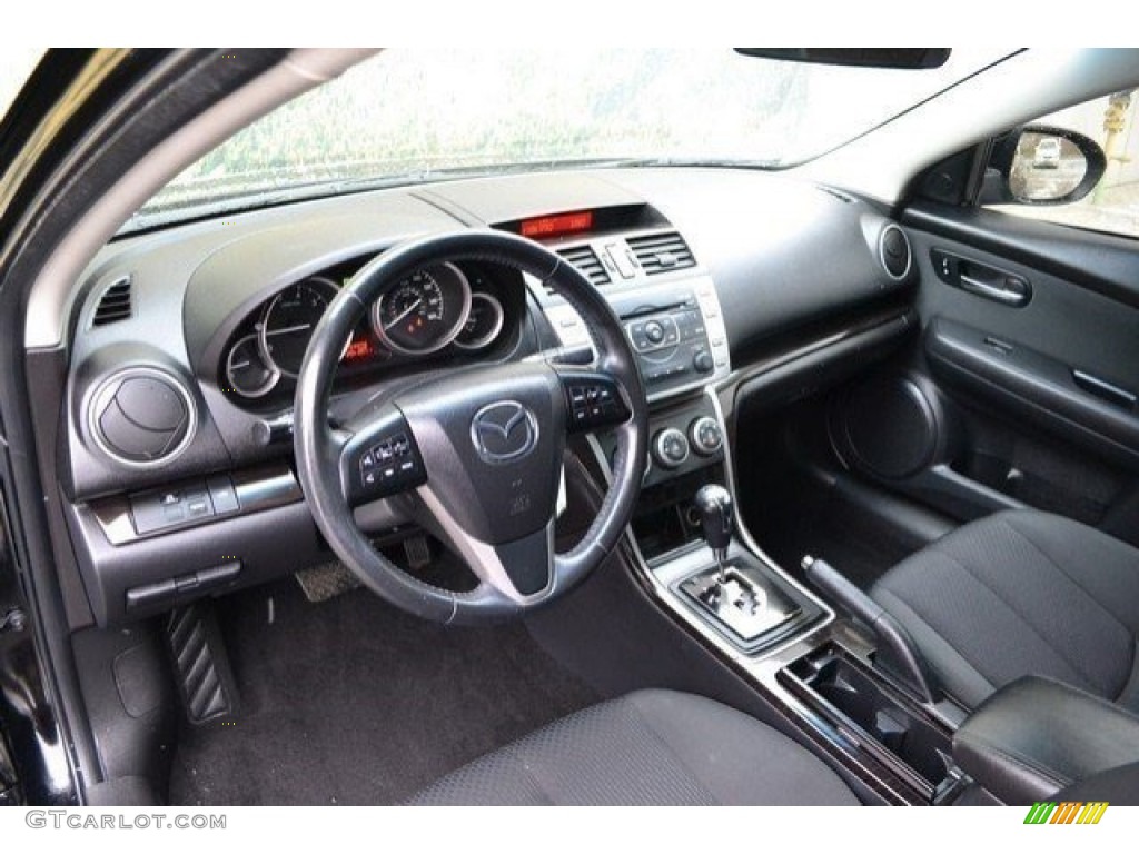 2012 MAZDA6 i Touring Sedan - Ebony Black / Black photo #10
