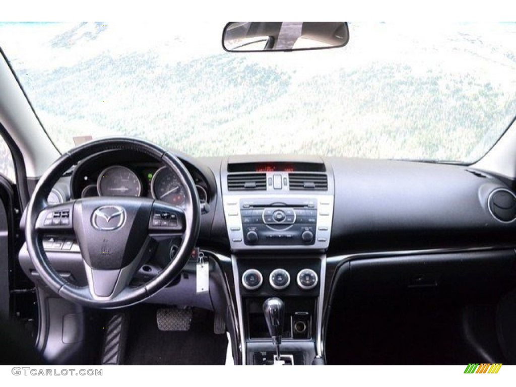2012 MAZDA6 i Touring Sedan - Ebony Black / Black photo #13