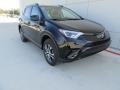 2017 Black Toyota RAV4 LE  photo #2