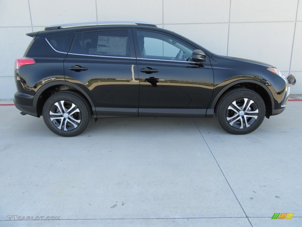 Black 2017 Toyota RAV4 LE Exterior Photo #117964142